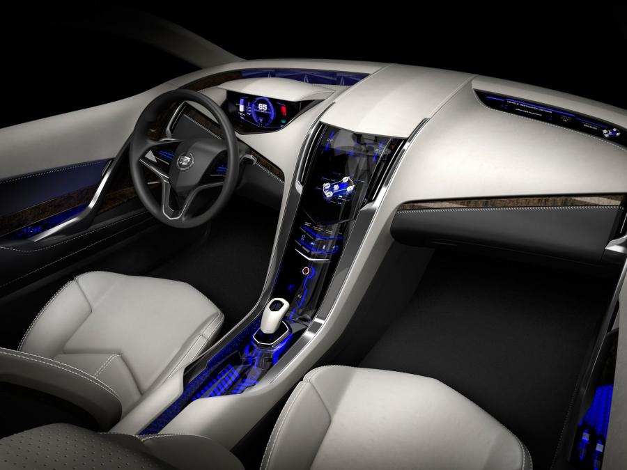 Интерьер Cadillac Converj Concept 2009 года  (фото 1 из 24)